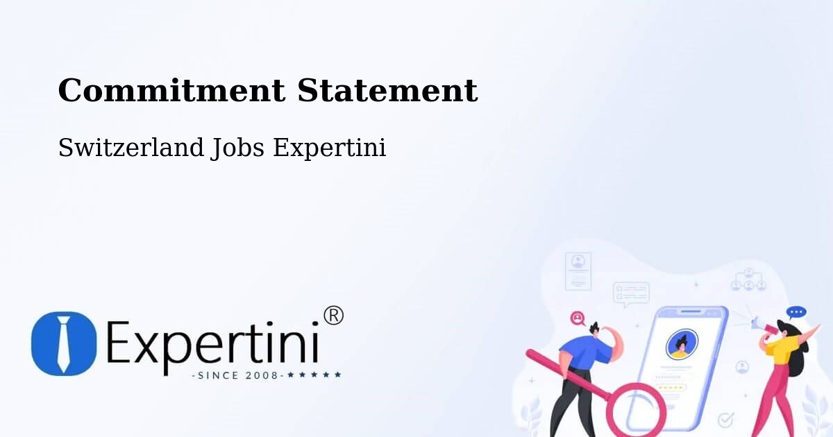 Corporate Commitment – Niederhasli - Switzerland Jobs Expertini